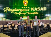 Kodim 0424/Tanggamus Raih Juara Tiga Penghargaan Kasad Award Perlombaan Kampung