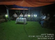 Kodim 1416/Muna Yakinkan PAM Malam Natal Aman