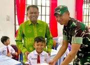 Rangkaian Hari Jadi ke -21 Pemkab Sergai Bagikan Makanan Bergizi pada 3.325 Siswa