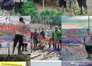 Cegah Aktifitas Penambangan Tanpa Izin, Polres Ketapang dan Jajaran Lakukan Upaya Preventif di Lokasi 