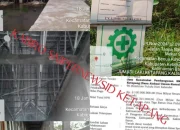 Dana DAU Konsolidasi, Jasa Kontruksi SMKN 3 Ketapang Diduga Mangkrak