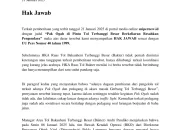 PT. Bakauheni Terbanggi Besar Toll Berikan Hak Jawab Terkait Pak Ogah di Pintu Tol Terbanggi Besar Berkeliaran Resahkan Pengendara Tidaklah Benar