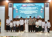 Polres Pidie Jaya Peringati Isra’ Mi’raj 1446 H.Mengusung Tema ,Tingkat kan Ibadah dan Kinerja Menuju Polri yang Presisi.