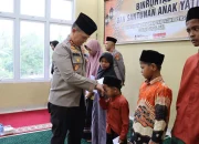 Polres Pidie Jaya Tebar Kepedulian Binrohtal Santunan Anak Yatim dan  Tausyiah Untuk Tahanan