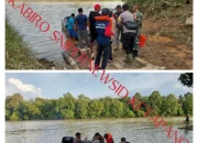 Kabar Seorang Naik Sampan di Sungai Pawan Tenggelam, Polsek Sandai Cek TKP