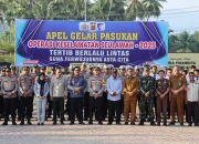 Apel Gelar Pasukan Operasi Keselamatan Seulawah Menjelang Ramadan Polres Pidie Jaya 2025