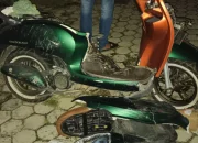 Seorang Pemotor Tewas Akibat Tabrakan Dengan Mobil