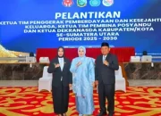 Bupati Maya Lantik Ketua PKK Dan Dekranasda Kab. Labuhanbatu