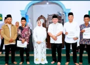 Bupati Maya Mengawali Safari Ramadhan 1446 H di Kecamatan Bilah Barat