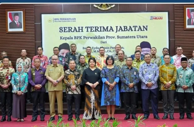 Bupati Maya Menghadiri Serah Terima Jabatan BPK Perwakilan Propinsi Sumatra Sumatra Utara Screenshot_20250318_155613_Facebook