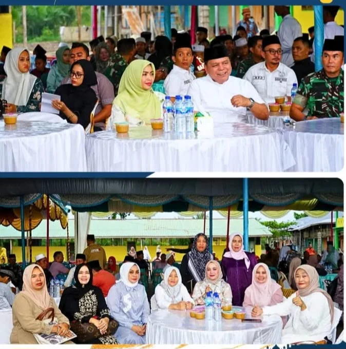 Bupati Maya Dan Sekretaris Daerah Melanjukan Safari Ramadhan di Kecamatan Panai Hilir Screenshot_20250322_072331_Facebook