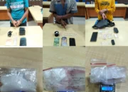 Di Labura, 3 Pemain Narkoba Diringkus Polisi, Disita BB 28,47 Gram&nbsp;