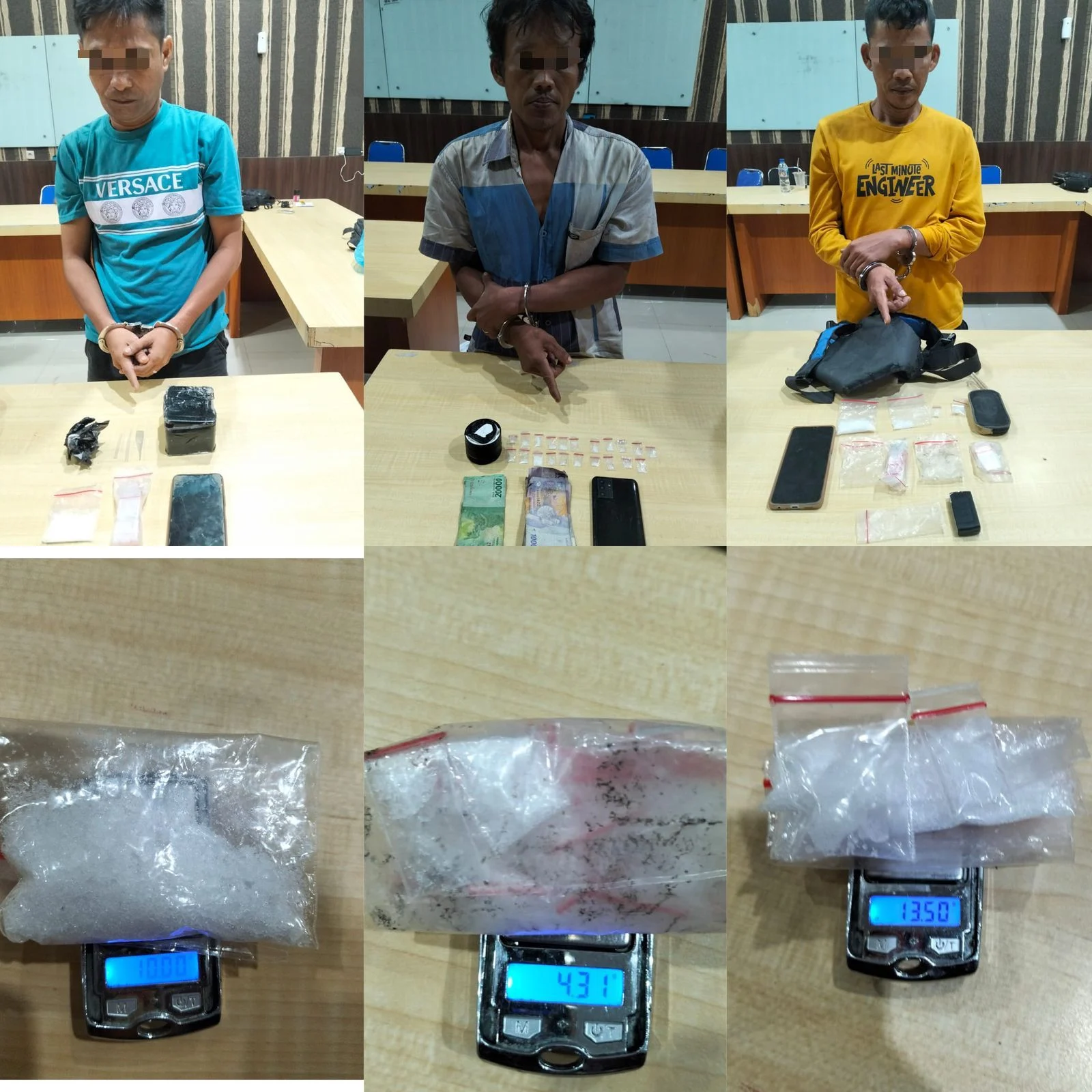Di Labura, 3 Pemain Narkoba Diringkus Polisi, Disita BB 28,47 Gram IMG-20250501-WA0028