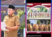 Kepala (Balitbang) Pimpin Apel Gabungan di Lingkungan Pemkab Labuhanbatu