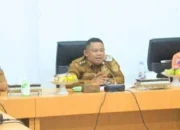 Wakil Bupati Labuhanbatu Ikuti zoom Meeting Rapat Data Kelengkapan Detail Engineering Design(DED)