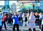 Ketua Tp-PKK Hadiri Car Free Day Bersama Ladies Sport Labuhanbatu&nbsp;