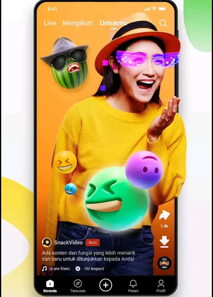 SnackVideo Hadirkan Fitur Baru dan Peluang Menjadi Kreator Populer: Saatnya Ekspresikan diri Lewat Video Pendek! Screenshot_20250524_191703 (1)