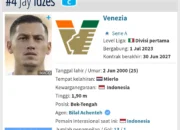 Jay Idzes Jadi Pemain Termahal se-Asia Tenggara, Market Value Tembus Rp130 Miliar