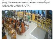 Pencuri Tas Terjadi di Gacoan Alam Sutera, Korban Janjikan Imbalan Rp5 Juta Bagi Penemu Pelaku