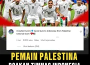 “Pemain Palestina Kirim Doa Tulus untuk Timnas Indonesia, Netizen Terharu: Ini Baru Persaudaraan Asia!”