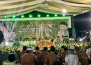 TNI-Polri Solid Amankan Acara Keagamaan, Ratusan Warga Glonggong Antusias Hadiri Gebyar Bersholawat