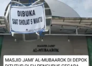 Masjid di Depok Digembok Gegara Anak-anak Main, Mantan Marbot Ungkap Kekecewaan: “Dulu Minta Remaja Aktif, Sekarang Malah Ditutup”