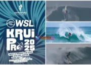 WSL Krui PRO 2025, di Pantai Tanjung Setia Resmi Dimulai