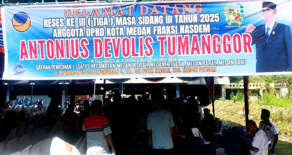 Anggota DPRD Kota Medan Antonius Devolis Tumanggor Gelar Reses ke III Masa Sidang III Tahun 2025 IMG-20250727-WA0008