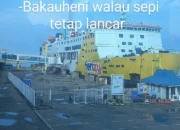 Pelabuhan Merak Terlihat Sepi, Aktivitas Penyeberangan Tetap Berjalan Normal