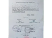 Desa Andeng Tolak Imbauan DAD-ST dan BKTB-ST