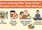 Asam Lambung Naik Tanpa Sadar? Ternyata Ini 5 Pemicu Diam-Diamnya!