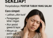 Cuma Karena Ini! Sakit Kepala dan Leher Bisa Hilang Sekejap