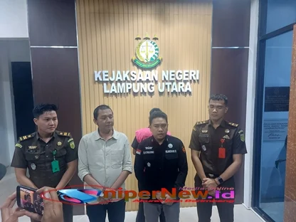 Kejari Lampura Tetapkan “JS” Mantan Kades Skipi Sebagai Tersangka