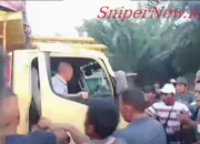 Warga Geruduk Truk Sawit, Dirut PT NS Turun Tangan Langsung