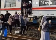 KRL Anjlok di Stasiun Kota: Aktivitas Ekonomi Jakarta Terganggu