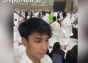 Sembilan Bulan Jalan Kaki ke Mekkah, Hendy Cium Hajar Aswad dan Titipkan Doa Netizen