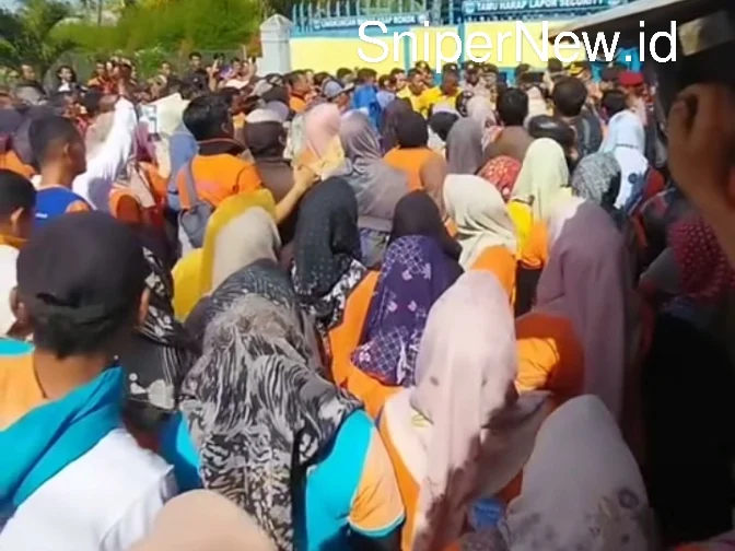 Gaji 4 Bulan Belum Dibayar, Ratusan Karyawan PT Bumi Sari Gelar Aksi Protes Screenshot_20250806-114816_1