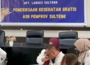 Pemprov Sulteng Gelar Pemeriksaan Kesehatan Gratis untuk ASN, Dorong Produktivitas dan Kesejahteraan