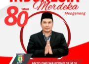 Anto Dwi Wahyono, SE., M.Si, Camat Ambarawa dan Segenap Jajarannya Mengucapkan Selamat HUT RI ke 80 Tahun Indonesia Merdeka