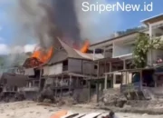 Kebakaran Heboh di Pantai Bingin Pecatu, Penyebab Masih Diselidiki