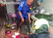 Damkar Kukar Sigap Tangani Kebakaran Tabung Gas Bocor di Timbau
