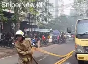 Kebakaran Hanguskan Rumah di Mangga Besar, 11 Unit Damkar Dikerahkan