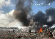 Kamp Pengungsian di Gaza Tengah Hancur Usai Serangan Udara
