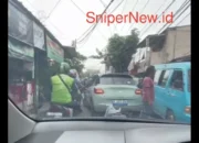 Mobil Listrik Mogok di Jalan Pitara Depok, Lalu Lintas Sempat Tersendat