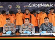 Spesialis Pembobol Alfamart Dibekuk, Polres Pesawaran Ungkap 13 Kasus Kriminal Sepanjang Agustus