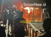 Rumah Warga di Kuala Jambi Hangus Terbakar