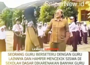 Heboh Video Guru Bersitegang di Sekolah Dasar, Viral di Lampung