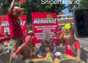 Peternak Ayam Solo Gelar Aksi Protes Kenaikan Harga Pakan Jagung