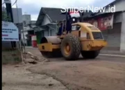 Ditutup Sementara Jalan Terong Tawah, Warga Diminta Bersabar