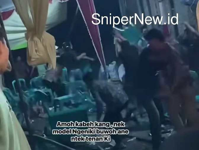 Keributan di Acara Hajatan, Kursi Melayang di Tengah Pesta Screenshot_20250828-081101_1